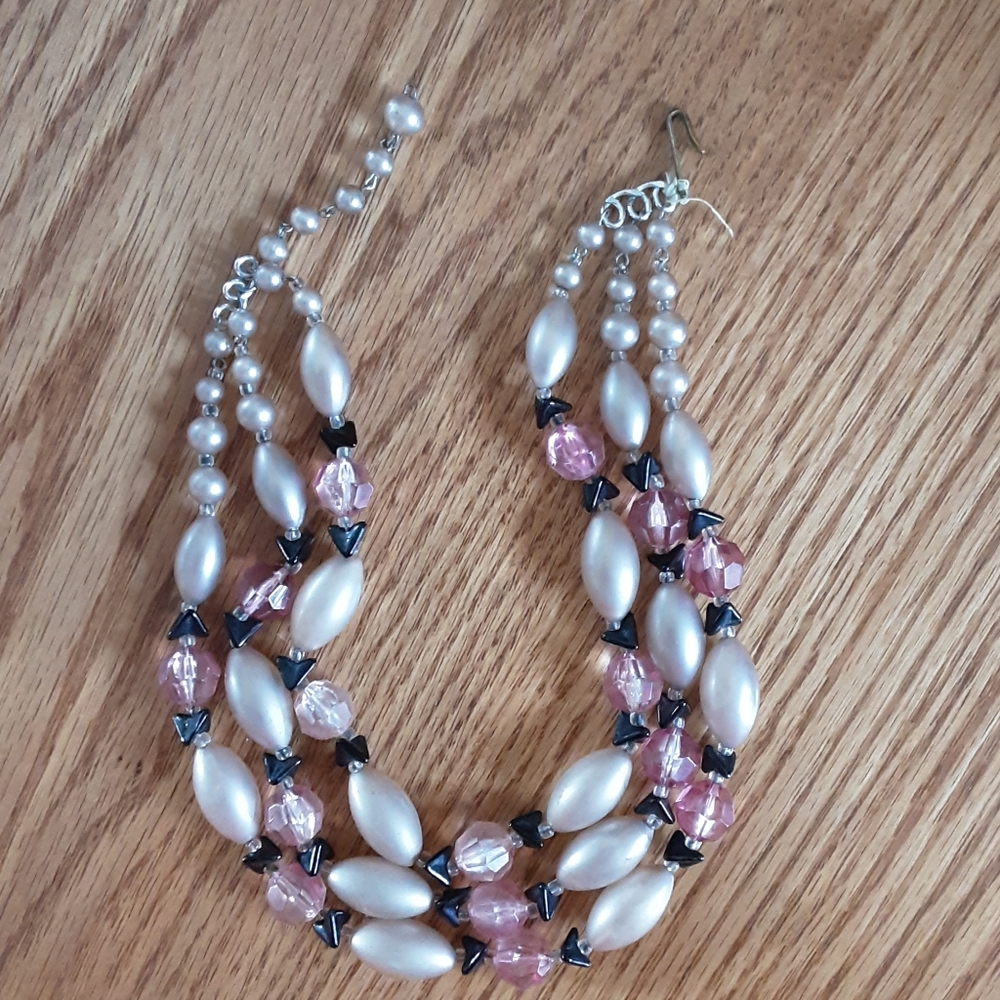 Antique beaded necklace